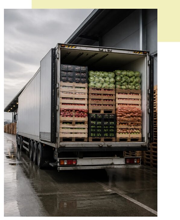 Перевозка плодоовощной продукции в Одинцово по цене от 5178 р. | Агросервис-Днц