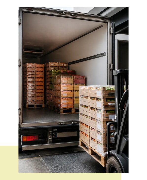 Перевозка сельхозпродукции на паллетах с доставкой в Одинцово